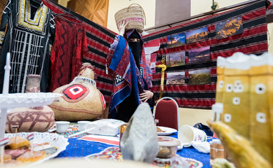 Yemeni women traditional dress cloth