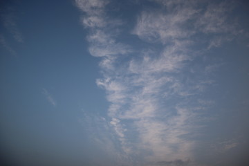 Obraz premium blue sky with clouds