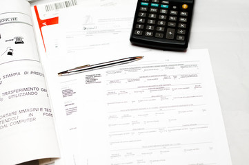 Obraz premium business and projecting