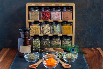 Spices, herbs and medicinal herbs