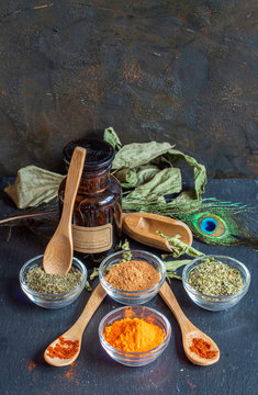 Spices, Herbs And Medicinal Herbs
