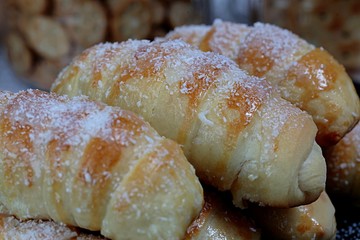 donuts on a plate