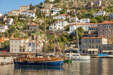Fototapeta premium Hydra island midday