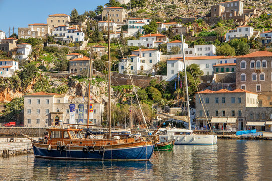 Hydra island midday