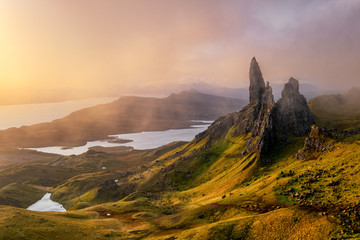 The old man of Storr - Powered by Adobe