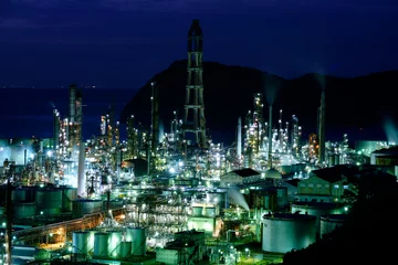 Papier peint photo Séoul 工場夜景  © PAE