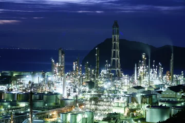 Papier peint photo Séoul 工場夜景  © PAE