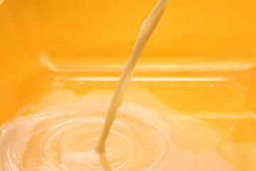 Milk splash background