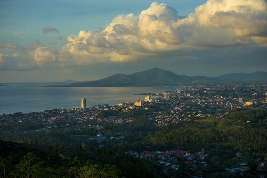 Manado from Makatete Hills