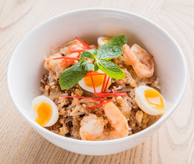 fried rice with shrimp