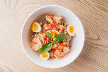 fried rice with shrimp
