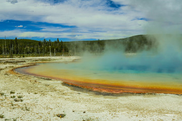 yellowstone national park geysers