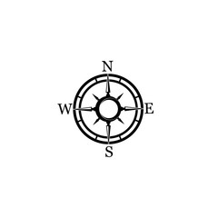 compass icon isolated on background.modern flat compass pictogram,business,marketing,internet concept.trendy simple vector symbol for websitedesign or button to mobile app.logo illustration.