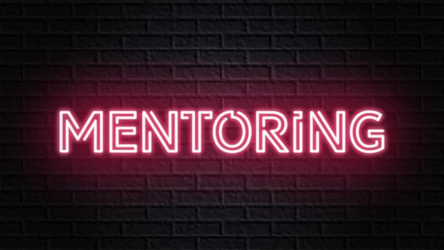 red neon video animation mentoring