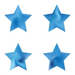 Fototapeta premium Colored background in the form of a shape.