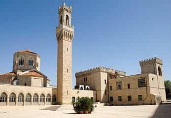 Complex of buildings of the Italian hospital in Jerusalem