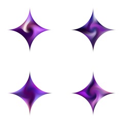 Obraz premium Colored background in the form of a shape.