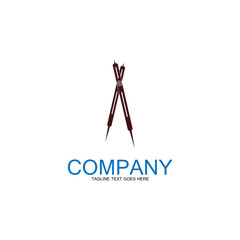 divider icon vector.surveyor and geometry,engineer,architect,school symbol,flat vector illustration-image vectorielles