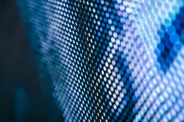 CloseUp LED blurred screen. LED soft focus background. abstract background ideal for design.