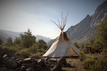 Tipi en la montaña © William