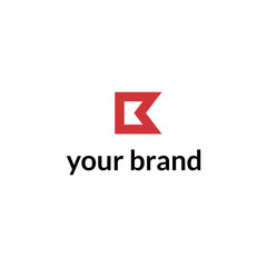 Simple monogram letter K logo