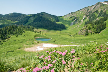 Spectacular view of Mount Cheam