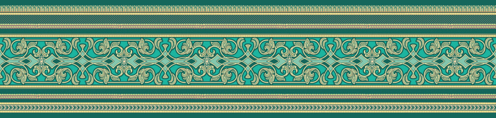 Exquisite border design, border pattern
