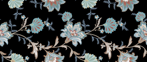 Classic paisley pattern, wallpaper pattern