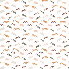 Abstract pattern background with colorful memphis. Memphis pattern background.