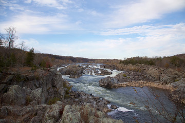 Great Falls Nationalpark im Herbst