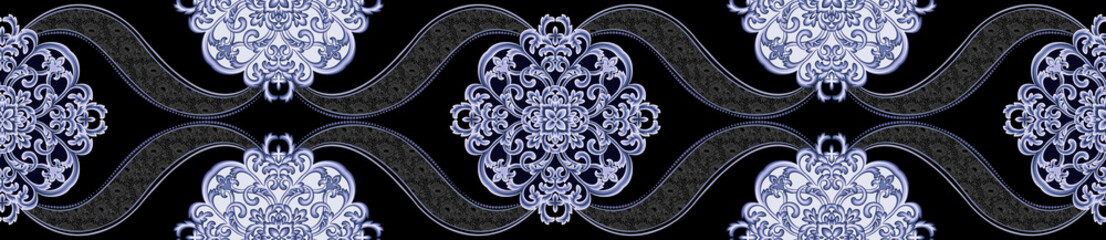 Wallpaper patterns, background design, textile and clothing patterns