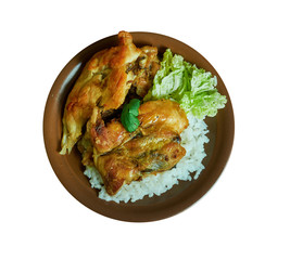 Cameroonian Kati Kati chicken