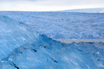 アラスカ、プリンスウィリアム湾　氷河