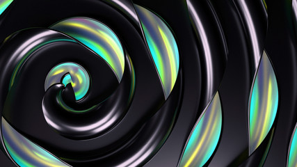 Elegant minimal background. 3d illustration, 3d rendering.