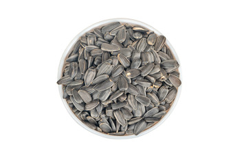 Sunflower seeds in bowl
