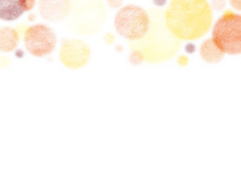 水玉模様の背景 橙