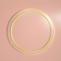 Elegant minimal background. 3d illustration, 3d rendering.