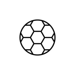 Obraz premium football line icon