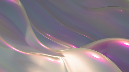 Beautiful, light, elegant background. 3d illustration, 3d rendering.