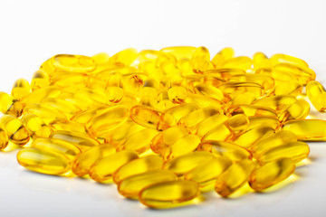 Group of pills isolated