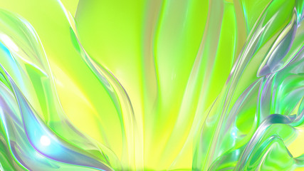 Beautiful, light, elegant background. 3d illustration, 3d rendering.