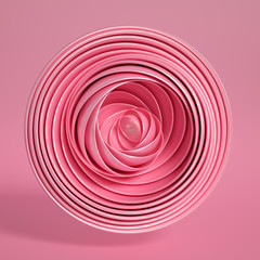 Geometric background. 3d illustration, 3d rendering.