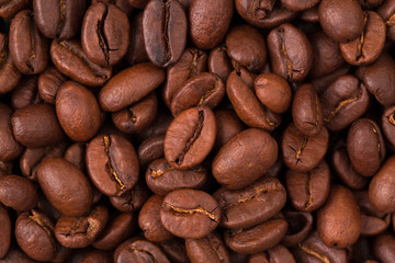 roasted coffee beans, can be used as background