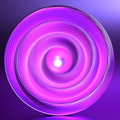 Geometric background. 3d illustration, 3d rendering.