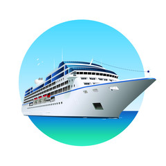 Transatlantic Ocean, Cruise Liner Ship, Sea Resort