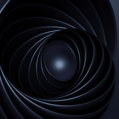 Geometric background. 3d illustration, 3d rendering.