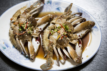 korean style Soy Sauce Marinated Crab