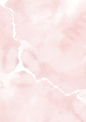 Abstract watercolor background light pink color. Vintage style.