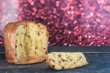 Panettone  typical dessert