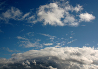 Fototapeta premium clouds in the blue sky